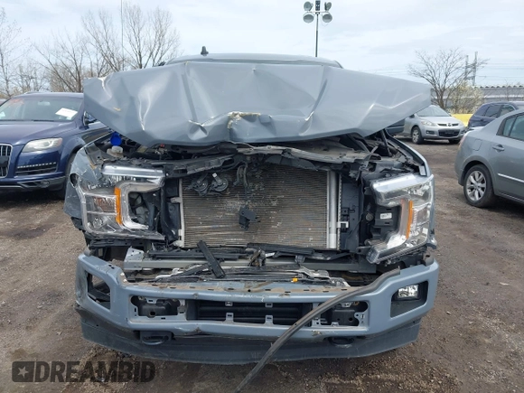 2020 Ford F-150 XL with VIN 1FTEW1EP1LKE68456, listed as a IAAI auction lot 41947986 with 25,323 mi miles. Bid and sale history available at carsss.com. Image 12.