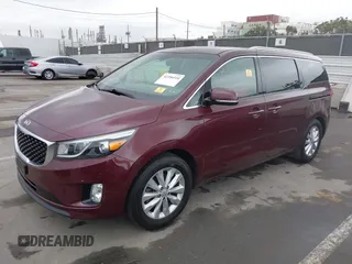 2018 Kia Sedona EX with VIN KNDMC5C10J6365710, listed as a IAAI auction lot 42206510 with Not Provided miles and . Bid and sale history available at carsss.com. Image 2.