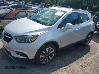2019 Buick Encore Essence with VIN KL4CJCSM2KB874296, listed as a IAAI auction lot 41916400 with 255,787 mi miles. Bid and sale history available at carsss.com. Image 18.