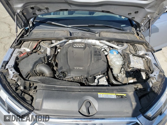 2017 Audi A4 Premium Plus with VIN WAUENAF48HN009340, listed as a Copart auction lot 54080165 with 120,977 mi miles and Salvage title. Bid and sale history available at DreamBid. Image 11.