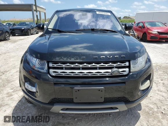 2014 Land Rover Range Rover Evoque Pure Premium z VIN SALVR2BG1EH896666, wystawiony jako Copart lot #58449085 z przebiegiem Nie podano mil oraz Szkoda całkowita • Salvage title. Historia ofert i sprzedaży dostępna na DreamBid. Obrazek 5.