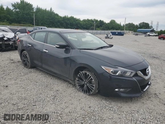 2016 Nissan Maxima SV z VIN 1N4AA6AP1GC906222, wystawiony jako Copart lot #55312285 z przebiegiem 106 062 mil mil oraz Szkoda całkowita • Salvage title. Historia ofert i sprzedaży dostępna na DreamBid. Obrazek 4.