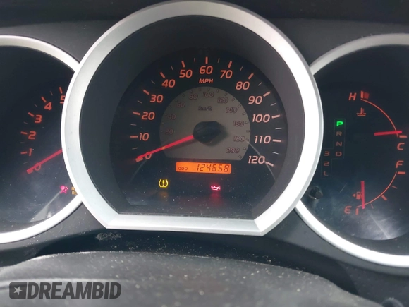 2007 Toyota Tacoma with VIN 5TETX22N77Z433984, listed as a IAAI auction lot 41551603 with 124,658 mi miles and . Bid and sale history available at DreamBid. Image 7.