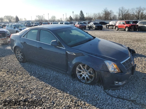2009 Cadillac CTS AWD w/1SB with VIN 1G6DT57V190132949, listed as a Copart auction lot 50691155 with 84,310 mi miles and Salvage Title. Bid and sale history available at carsss.com. Image 4.