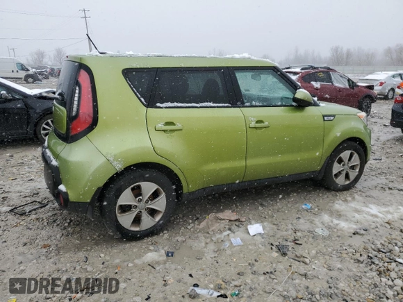 2015 Kia Soul with VIN KNDJN2A20F7753173, listed as a Copart auction lot 49818095 with 130,533 mi miles and Clean Title. Bid and sale history available at carsss.com. Image 3.