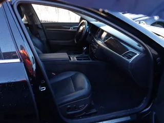 2017 Genesis G80 3.8L with VIN KMHGN4JE3HU204955, listed as a IAAI auction lot 41501931 with 83,519 mi miles. Bid and sale history available at carsss.com. Image 5.