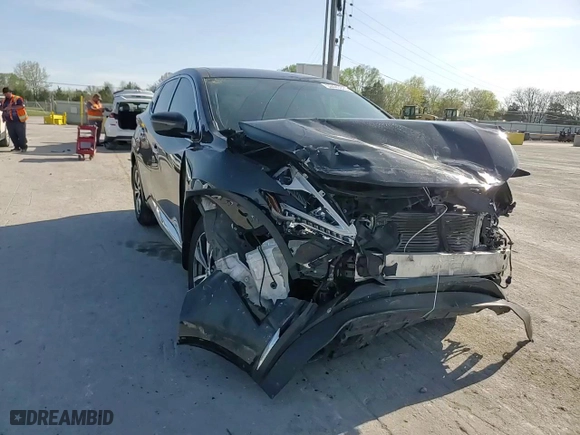 2019 Nissan Murano S with VIN 5N1AZ2MJ9KN142910, listed as a Copart auction lot 52443035 with 62,697 mi miles and Salvage Title. Bid and sale history available at carsss.com. Image 12.
