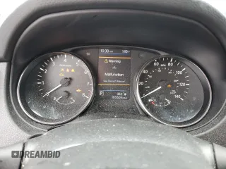 2020 Nissan Rogue S with VIN JN8AT2MT5LW042066, listed as a Copart auction lot 58563865 with 105,504 mi miles and Salvage title. Bid and sale history available at DreamBid. Image 9.