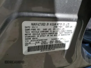 2012 Infiniti M Hybrid with VIN JN1EY1APXCM910481, listed as a Copart auction lot 52943285 with Not Provided miles and Salvage Title. Bid and sale history available at DreamBid. Image 13.