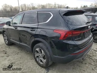 2022 Hyundai Santa Fe SE with VIN 5NMS1DAJ3NH383945, listed as a Copart auction lot 46654215 with 38,510 mi miles and Salvage Title. Bid and sale history available at carsss.com. Image 2.