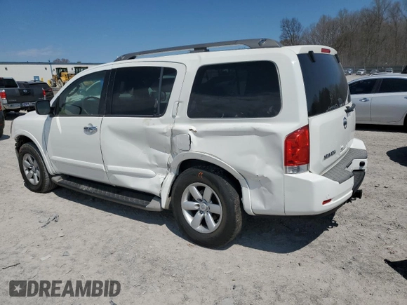 2011 Nissan Armada SV with VIN 5N1AA0ND8BN605382, listed as a Copart auction lot 50773495 with 223,764 mi miles and Salvage Title. Bid and sale history available at DreamBid. Image 2.