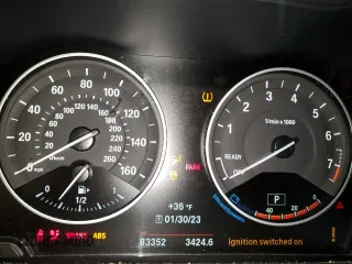2016 BMW X1 xDrive28i with VIN WBXHT3C35G5E48397, listed as a Copart auction lot 38534333 with 83,352 mi miles. Bid and sale history available at carsss.com. Image 9.