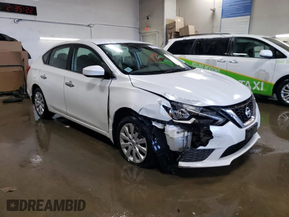 2016 Nissan Sentra SV with VIN 3N1AB7APXGY291662, listed as a Copart auction lot 50915925 with 124,268 mi miles and Salvage Title. Bid and sale history available at DreamBid. Image 4.