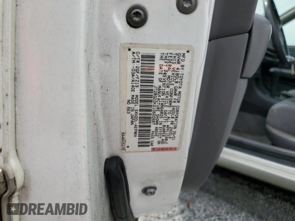 2001 Toyota Camry CE z VIN JT2BG22K210600687, wystawiony jako Copart lot #48807225 z przebiegiem 307 479 mil mil oraz Szkoda całkowita • Salvage title. Historia ofert i sprzedaży dostępna na DreamBid. Obrazek 15.