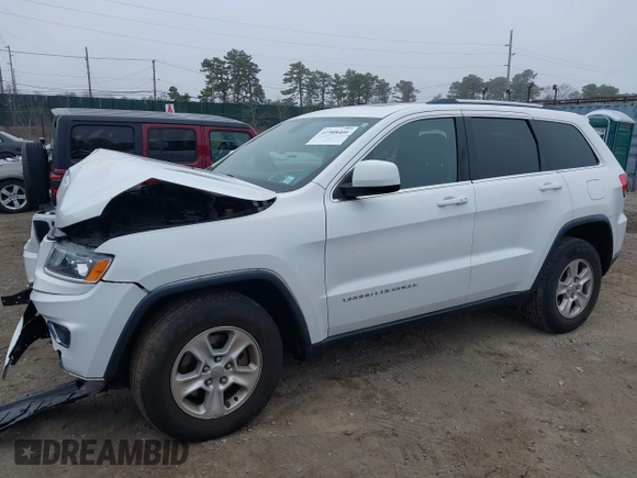 2014 Jeep Grand Cherokee Laredo with VIN 1C4RJFAG8EC109458, listed as a IAAI auction lot 41908466 with 59,427 mi miles. Bid and sale history available at carsss.com. Image 18.