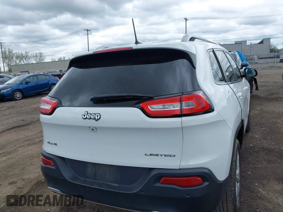 2018 Jeep Cherokee Limited z VIN 1C4PJMDX4JD578560, wystawiony jako IAAI lot #42242623 z przebiegiem 173 535 mil mil oraz . Historia ofert i sprzedaży dostępna na DreamBid. Obrazek 16.