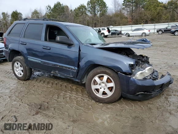 2008 Jeep Grand Cherokee Laredo with VIN 1J8GR48K68C238570, listed as a Copart auction lot 44572355 with 85,508 mi miles and Salvage Title. Bid and sale history available at carsss.com. Image 4.