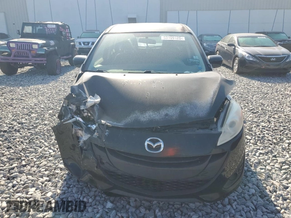 2012 Mazda 5 Sport with VIN JM1CW2BL5C0120122, listed as a Copart auction lot 53109125 with 128,269 mi miles and Salvage Title. Bid and sale history available at DreamBid. Image 5.