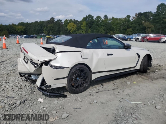 2022 BMW M4 Competition xDrive z VIN WBS33BA00NCK97008, wystawiony jako Copart lot #74706674 z przebiegiem Nie podano mil oraz Szkoda całkowita • Salvage title. Historia ofert i sprzedaży dostępna na DreamBid. Obrazek 3.