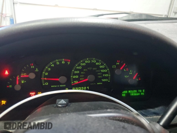 2004 Ford Explorer Limited с VIN 1FMZU75K24UA81432, выставлен на аукционе Copart как лот 47704585 с пробегом 193 664 миль миль и Списание • Salvage title. История ставок и продаж доступна на DreamBid. Изображение 9.