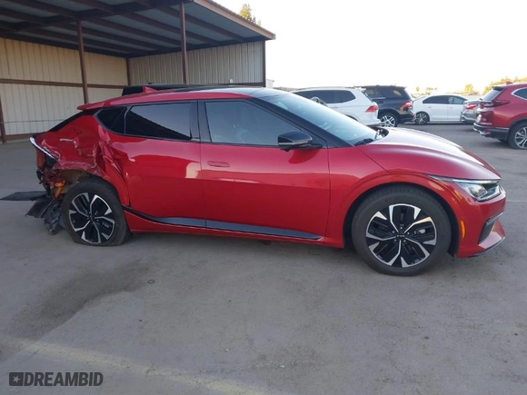 2022 Kia EV6 GT-Line with VIN KNDC44LA4N5080250, listed as a IAAI auction lot 41336840 with 59,488 mi miles. Bid and sale history available at carsss.com. Image 13.