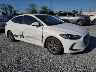 2018 Hyundai Elantra SEL with VIN 5NPD84LF8JH360042, listed as a Copart auction lot 52546685 with 42,862 mi miles and Salvage Title. Bid and sale history available at carsss.com. Image 4.