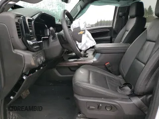 2024 Chevrolet Silverado 3500HD LTZ with VIN 1GC4YUEY6RF324547, listed as a Copart auction lot 47469565 with 14,958 mi miles and Salvage Title. Bid and sale history available at carsss.com. Image 7.