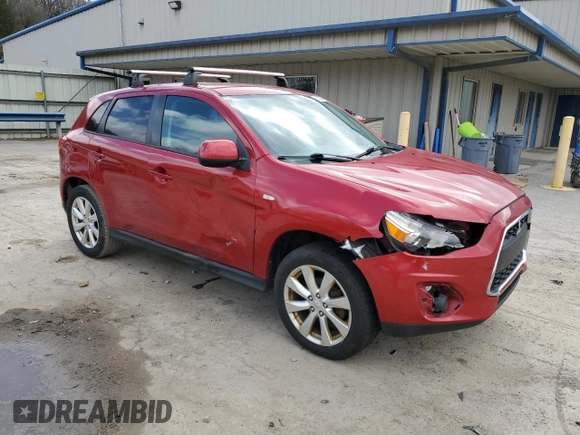 2015 Mitsubishi Outlander Sport 2.4 ES with VIN 4A4AR3AW3FE050829, listed as a Copart auction lot 52123555 with 98,945 mi miles and Salvage Title. Bid and sale history available at carsss.com. Image 4.