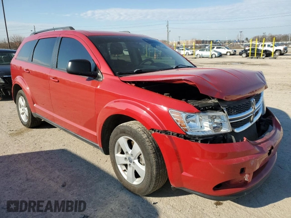 2016 Dodge Journey American Value with VIN 3C4PDCAB5GT104162, listed as a Copart auction lot 50622755 with 149,725 mi miles and Salvage Title. Bid and sale history available at DreamBid. Image 4.