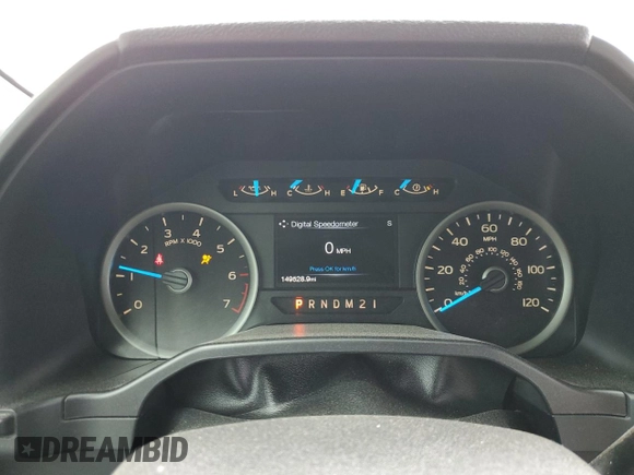 2017 Ford F-150 XL z VIN 1FTEW1CP0HKC57694, wystawiony jako Copart lot #59375955 z przebiegiem 149 528 mil mil oraz Szkoda całkowita • Salvage title. Historia ofert i sprzedaży dostępna na DreamBid. Obrazek 9.