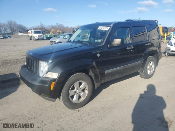 2009 Jeep Liberty Sport with VIN 1J8GN28K99W519133, listed as a Copart auction lot 51675735 with 90,864 mi miles and Salvage Title. Bid and sale history available at carsss.com. Image 1.