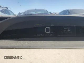 2016 Toyota Prius Four with VIN JTDKARFU2G3012129, listed as a Copart auction lot 49341825 with 69,689 mi miles and Salvage Title. Bid and sale history available at carsss.com. Image 9.