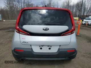 2020 Kia Soul LX with VIN KNDJ23AU5L7046940, listed as a Copart auction lot 50533775 with 16,667 mi miles and Salvage Title. Bid and sale history available at carsss.com. Image 6.