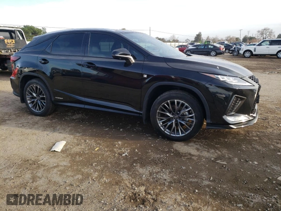 2020 Lexus RX with VIN 2T2YGMDA6LC044034, listed as a Copart auction lot 71379252 with 29,236 mi miles. Bid and sale history available at carsss.com. Image 4.