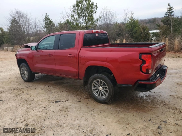 2023 Chevrolet Colorado 2WD LT with VIN 1GCGSCEC6P1241711, listed as a Copart auction lot 74743604 with 19,535 mi miles and Salvage Title. Bid and sale history available at carsss.com. Image 2.