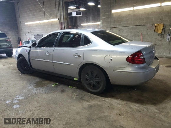 2005 Buick LaCrosse CX с VIN 2G4WC562251244683, выставлен на аукционе Copart как лот 58471335 с пробегом Не указан миль и Списание • Salvage title. История ставок и продаж доступна на DreamBid. Изображение 2.