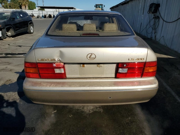 1999 Lexus LS 400 Luxury Sdn with VIN JT8BH28F3X0147105, listed as a Copart auction lot 78043784 with 213,616 mi miles and Salvage Title. Bid and sale history available at carsss.com. Image 6.