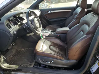 2013 Audi S5 Premium Plus with VIN WAUCGAFH9DN017848, listed as a Copart auction lot 73433534 with 102,378 mi miles and Salvage Title. Bid and sale history available at carsss.com. Image 7.