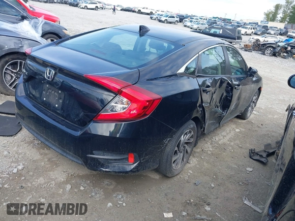 2017 Honda Civic Sedan EX with VIN 19XFC2F70HE036193, listed as a IAAI auction lot 41792742 with 56,957 mi miles. Bid and sale history available at carsss.com. Image 4.