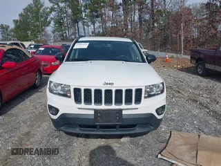 2017 Jeep Compass 75th Anniversary Edition with VIN 1C4NJDBB5HD127582, listed as a IAAI auction lot 41098124 with 83,564 mi miles. Bid and sale history available at carsss.com. Image 13.