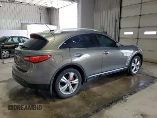 2009 Infiniti FX with VIN JNRAS18WX9M153861, listed as a Copart auction lot 64962495 with 257,999 mi miles and Salvage title. Bid and sale history available at DreamBid. Image 3.