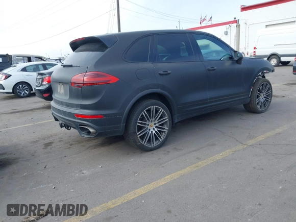 2017 Porsche Cayenne with VIN WP1AA2A25HKA87356, listed as a IAAI auction lot 41932764 with 120,967 mi miles and . Bid and sale history available at DreamBid. Image 4.