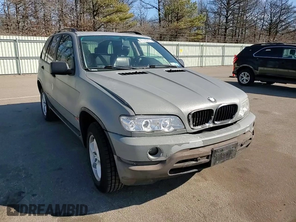 2001 BMW X5 3.0i with VIN WBAFA53511LP21887, listed as a Copart auction lot 47018245 with 0 mi miles and Salvage Title. Bid and sale history available at carsss.com. Image 12.