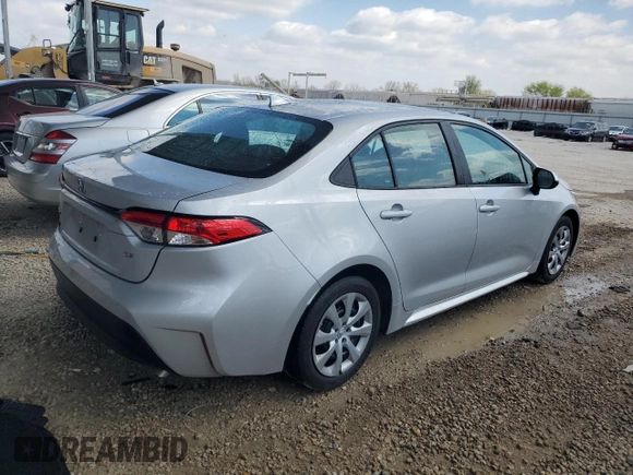 2023 Toyota Corolla LE with VIN 5YFB4MDE9PP002226, listed as a Copart auction lot 51974845 with 73,942 mi miles and Clean Title. Bid and sale history available at carsss.com. Image 3.