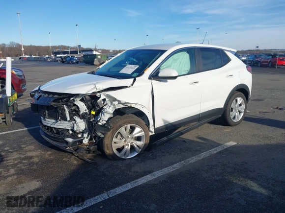 2024 Buick Encore GX Preferred with VIN KL4AMCSL1RB196043, listed as a IAAI auction lot 41131649 with 7,122 mi miles and . Bid and sale history available at DreamBid. Image 17.