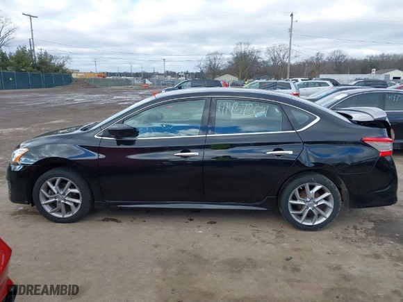 2014 Nissan Sentra SV with VIN 3N1AB7AP6EY330583, listed as a IAAI auction lot 41467309 with 155,017 mi miles. Bid and sale history available at carsss.com. Image 14.