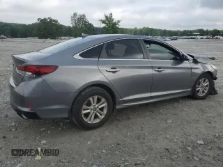 2018 Hyundai Sonata SEL with VIN 5NPE34AFXJH628627, listed as a Copart auction lot 54435635 with 104,991 mi miles and Salvage Title. Bid and sale history available at DreamBid. Image 3.