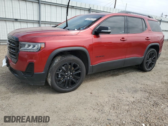 2022 GMC Acadia SLE z VIN 1GKKNKL46NZ109963, wystawiony jako Copart lot #52094225 z przebiegiem 55 579 mil mil oraz Szkoda całkowita • Salvage title. Historia ofert i sprzedaży dostępna na DreamBid. Obrazek 1.