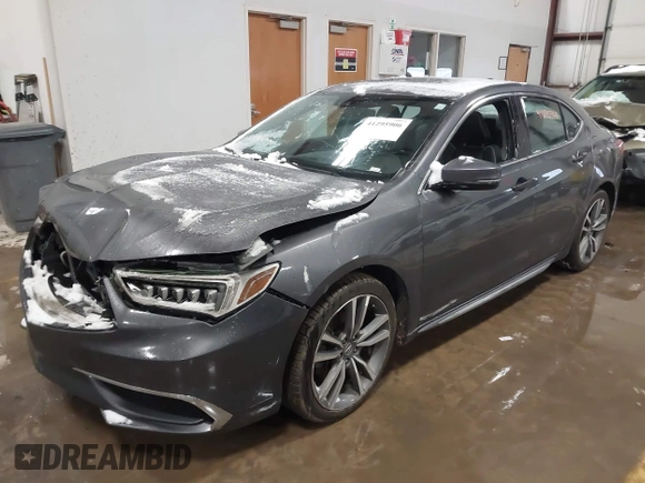 2020 Acura TLX w/Technology Pkg with VIN 19UUB3F4XLA000269, listed as a IAAI auction lot 41295906 with 274,855 mi miles. Bid and sale history available at carsss.com. Image 2.