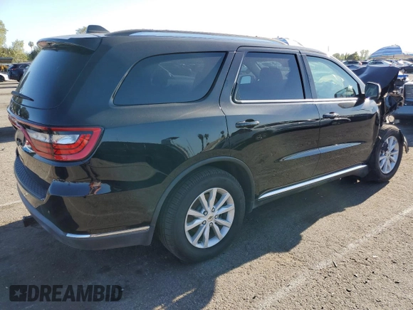 2020 Dodge Durango SXT Plus z VIN 1C4RDJAG2LC318847, wystawiony jako Copart lot #52423245 z przebiegiem Nie podano mil oraz Czysty tytuł • Clean title. Historia ofert i sprzedaży dostępna na DreamBid. Obrazek 3.